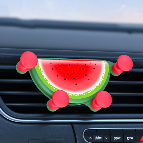 

Cute Fruit Air Outlet Car Navigation Phone Holder(Watermelon)