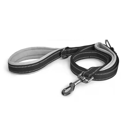 

Anti-break Pet Leash Car Dual-purpose Reflective Seat Belt, Size: S(Gray)