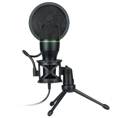 

ME4 Recording Live Noise Reduction Microphone, Style: Tripod+Blowout Net USB Interface