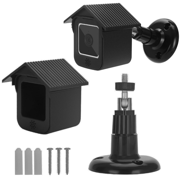 

Plastic Protective Case Cover Bracket For WYZE CAM V3(Black)