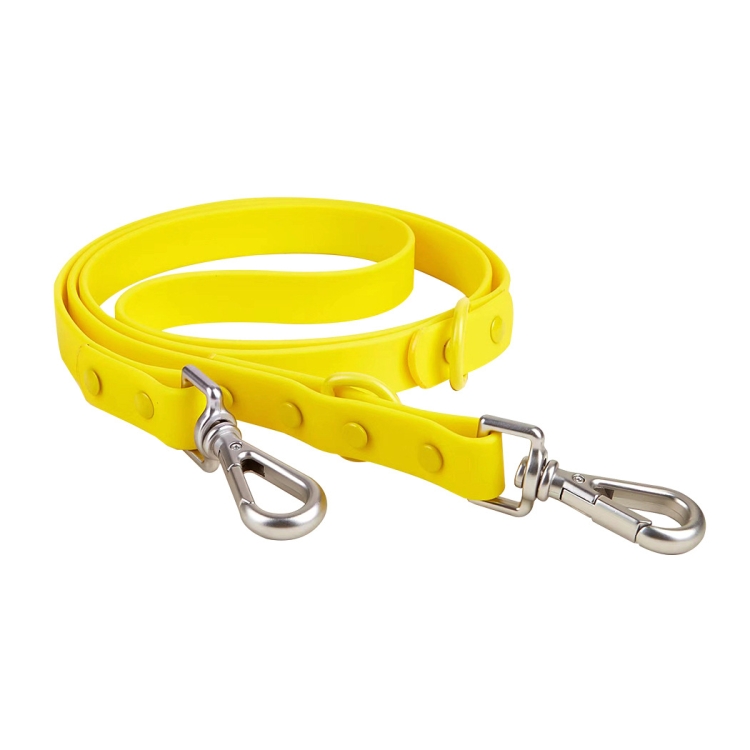 

Pet PVC Leash Macaron Color Soft Dog Leash, Size: S(Yellow)
