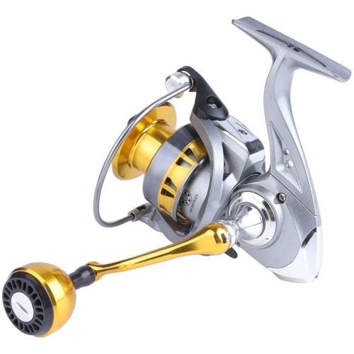 

Metal Spinning Wheel Fishing Reel Casting Sea Rod Wheel, Style: YK SE3000 (Half Metal Ball Grip)