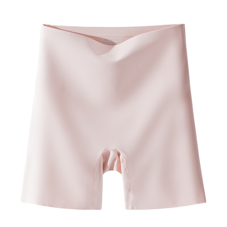 

High Waist Seamless Safety Panties Ice Silk Shorts, Size: M (40-50kg)(Purple Pink Sticker)