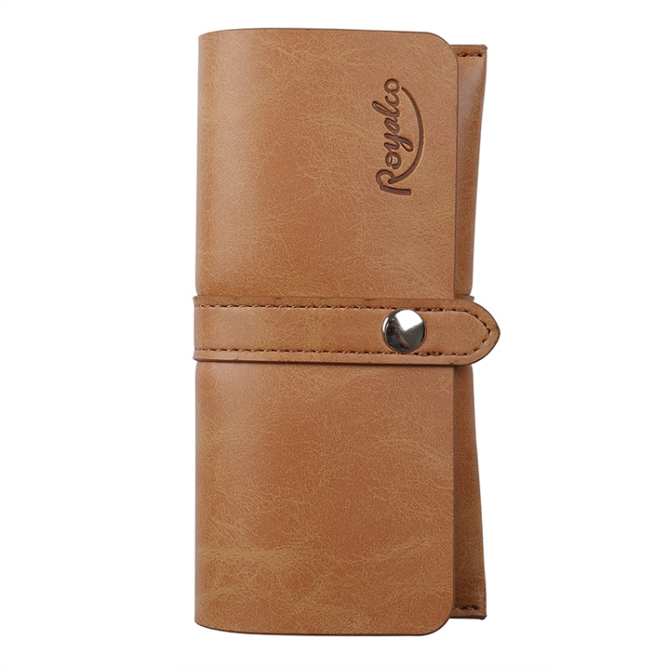 

ROYALCO Magnetic Self-Closing Electronic Cigarette Case For Juul, Style: Pressure Pattern (Brown)