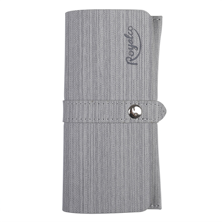 

ROYALCO Handheld Magnetic Self-Closing Electronic Cigarette Case For Juul Cloth Pattern (Gray)