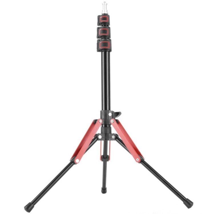 

Aluminum Alloy Folding Mobile Phone Stand Live Selfie Floor Stand(Red)