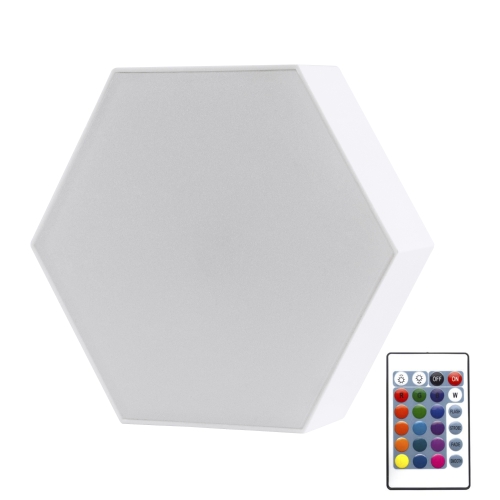 

LED Quantum Honeycomb Night Light RGB Atmosphere Decorative Light, Style: Remote Control(3 Color)