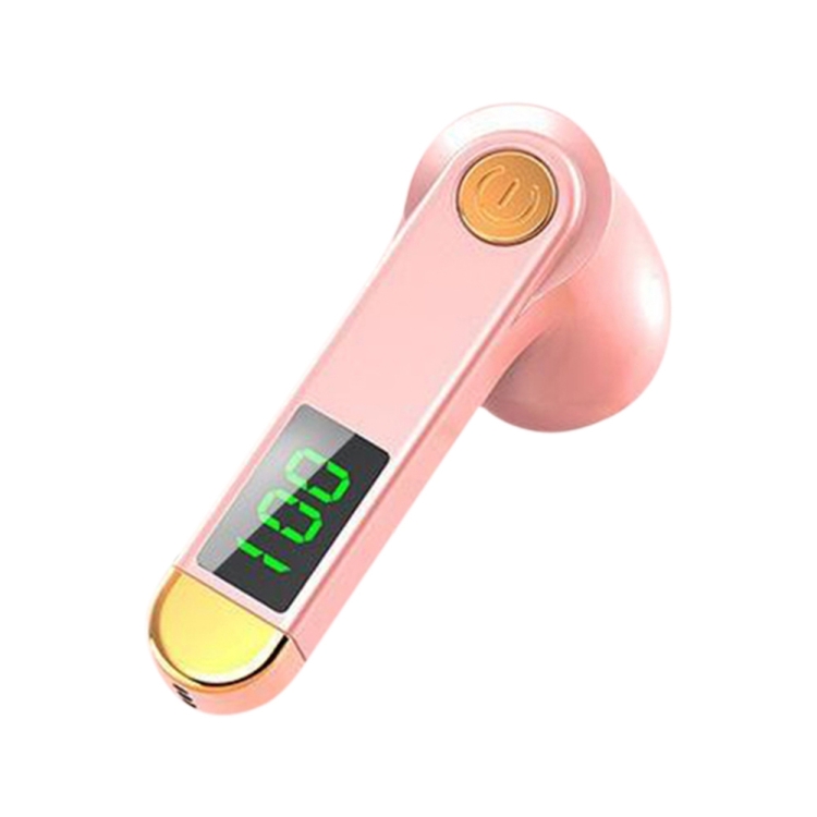 

H01 Wireless Bluetooth Headset Dual Mode Call Noise Cancellation Game Earphone(Pink)