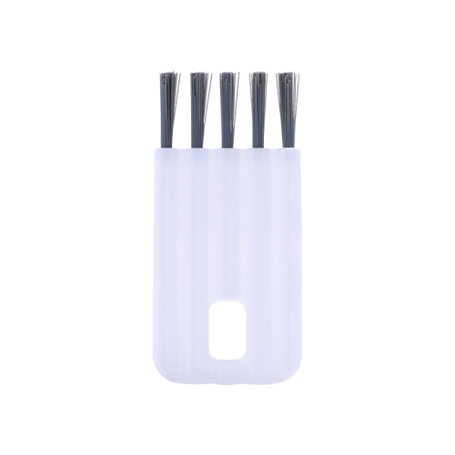 

2 PCS Household Multifunctional Bendable Groove Crevice Cleaning Brush(White)