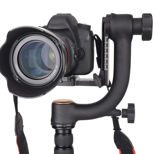 

QingZhuangShiDai Q45 Panoramic Boom Bird Watching and Birding Gimbal(Black)