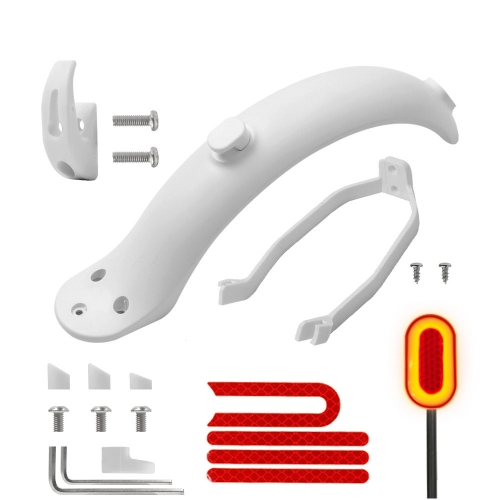 

X0259 Electrical Scooter Rear Fender Shock Absorber Bracket Cover For Xiaomi Mijia M365(White)