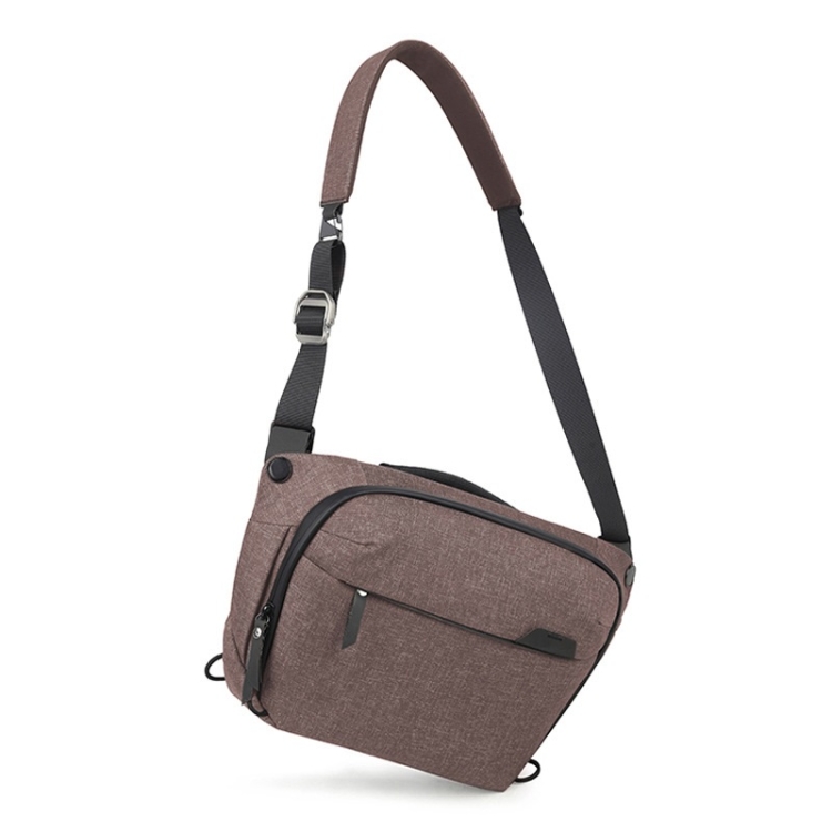 

Portable Waterproof Photography SLR Camera Messenger Bag, Color: 10L Coffee Brown