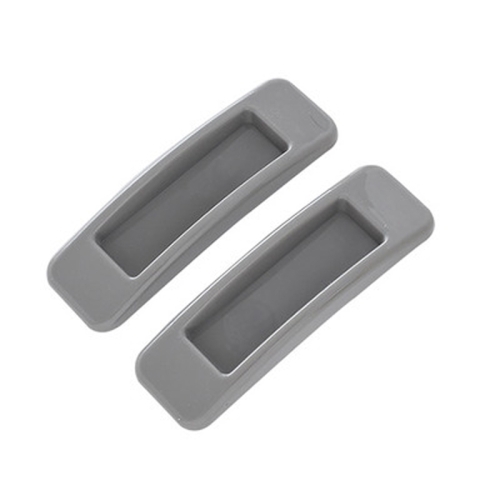 

5 Sets Rectangular Paste Assist Door Windows Handle Refrigerator Cabinet Door Handle(Grey)