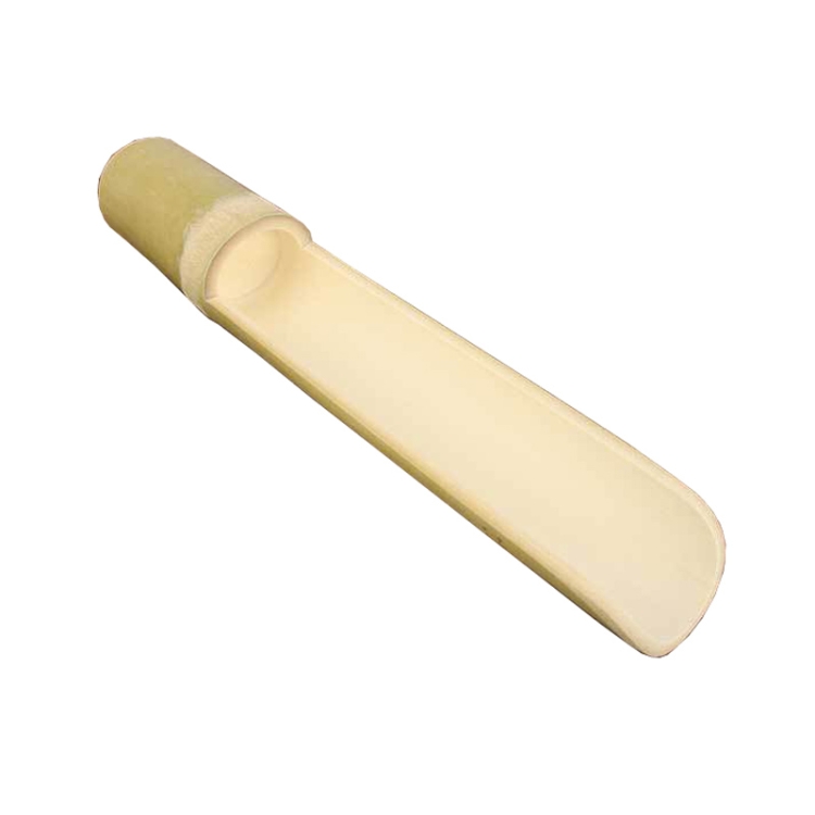 

Shrimp Slip Spoon Bamboo Tube Hot Pot Restaurant Plate, Size: 4.5x25x16.8cm