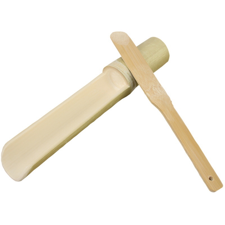 

Shrimp Slip Spoon Bamboo Tube Hot Pot Restaurant Plate, Size: 4.5x25x16.8cm+Bamboo Slice