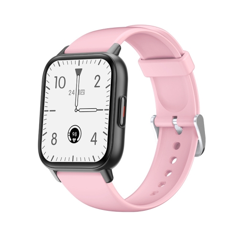 

QS16Pro 1.69-Inch Health Monitoring Waterproof Smart Watch, Supports Body Temperature Detection, Color: Pink