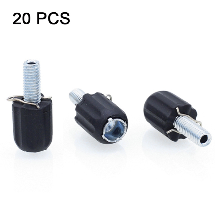 

20 PCS Mountain Bike M5 Variable Speed Brake Adjustment Screw(Black)