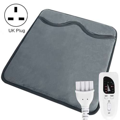 

60W Electric Feet Warmer For Women Men Pad Heating Blanket UK Plug 240V(Dark Gray)
