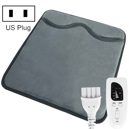 

60W Electric Feet Warmer For Women Men Pad Heating Blanket US Plug 120V(Dark Gray)