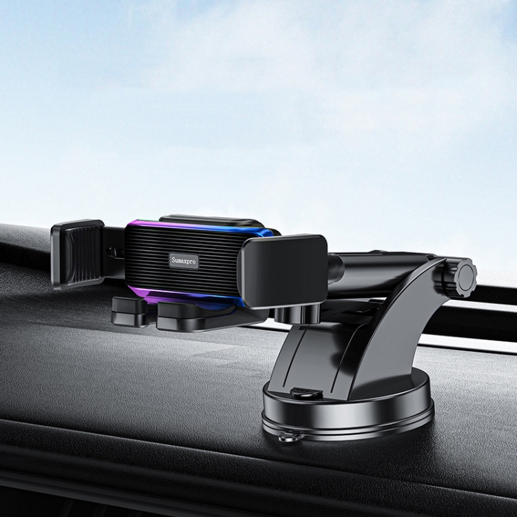 

Sumaxpro D8 Car Dashboard Gravity Phone Holder, Color: Colorful + Base