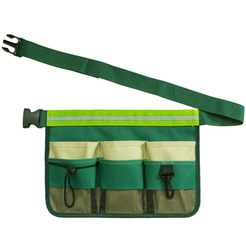 

MTP-369 Portable Outdoor Multifunctional Oxford Cloth Hardware Tool Waist Bag(Green Gray)