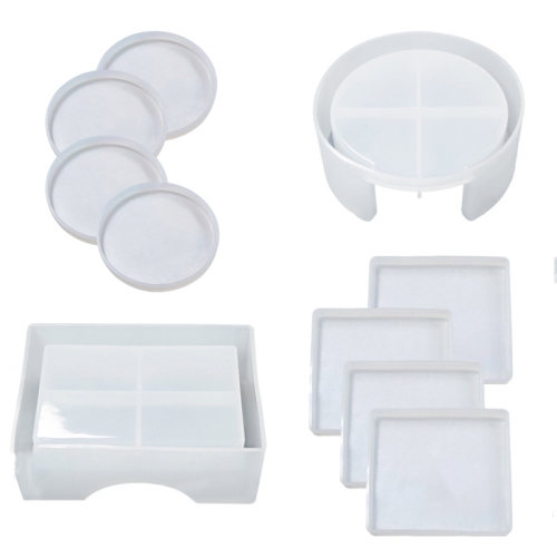 

DIY Crystal Epoxy Storage Box Silicone Mould, Specification: 10 PCS/Set