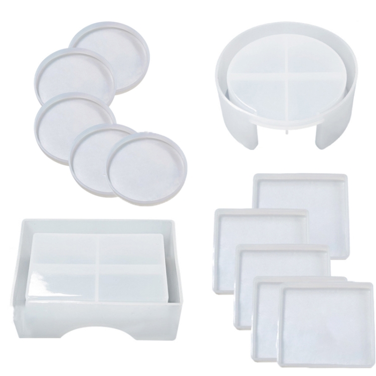

DIY Crystal Epoxy Storage Box Silicone Mould, Specification: 12 PCS/Set
