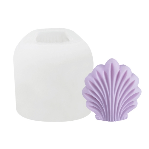 

Scallop DIY Scented Candle Silicone Mold, Specification: SX-LZ-305