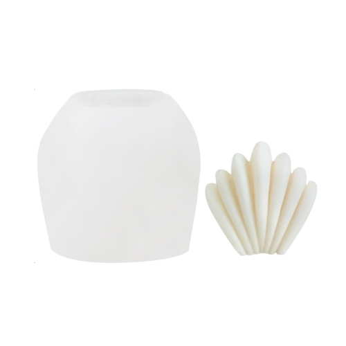 

Scallop DIY Scented Candle Silicone Mold, Specification: SX-LZ-306