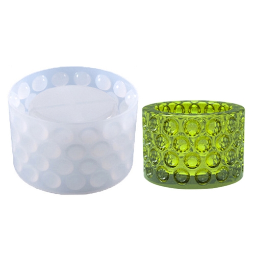 

DIY Polka Dot Storage Box Crystal Ashtray Silicone Mold, Specification: DJ-117