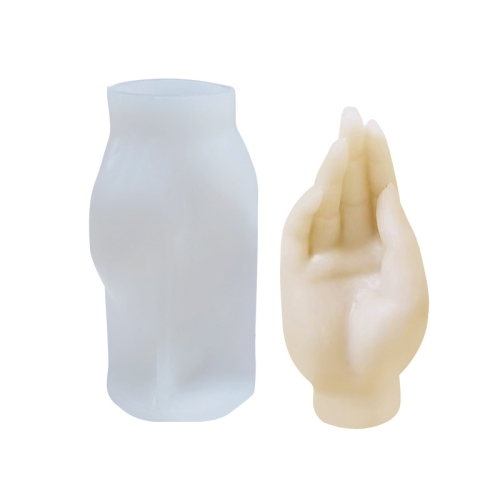 

DIY Hand Shaped Scented Candle Silicone Mold, Specification: BH-155