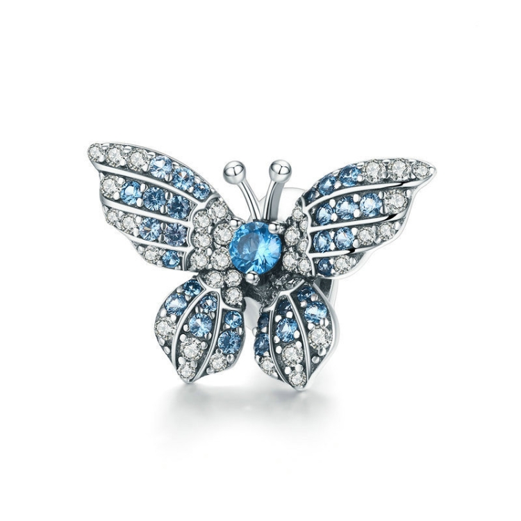 

S925 Butterfly Series DIY Bracelet Pearl Accessories, Style: BSC061