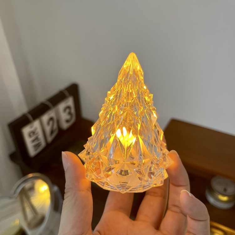 

Christmas Tree Crystal Lights Iceberg Night Lights(Warm Light)
