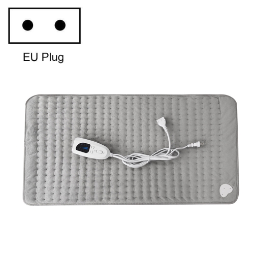 

Home Physiotherapy Heating Pad Electric Heating Blanket, Size: 60x30cm, Plug Type: EU Plug(Silver Gray)