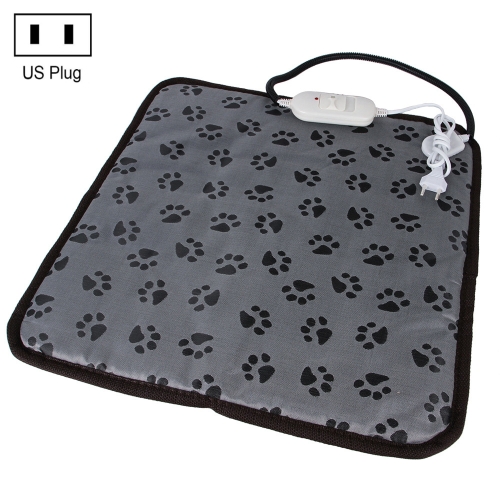 

Waterproof Bite-proof Wear-resistant Adjustable Temperature Pet Electric Blanket, Specification: 45x45cm(US Plug Footprint)