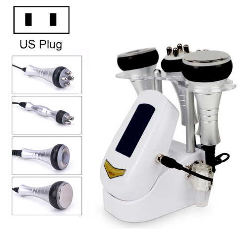 

4 In 1 40K Ultrasonic Fat Blasting Device Radio Frequency Beauty Device US Plug