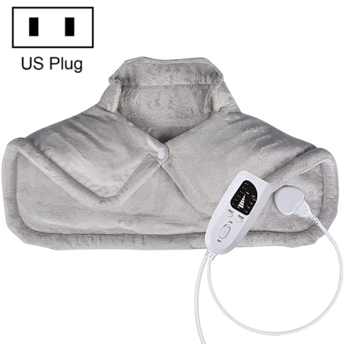 

Electric Heated Thermal Shawl On The Back And The Neck US Plug(Creamy-white)