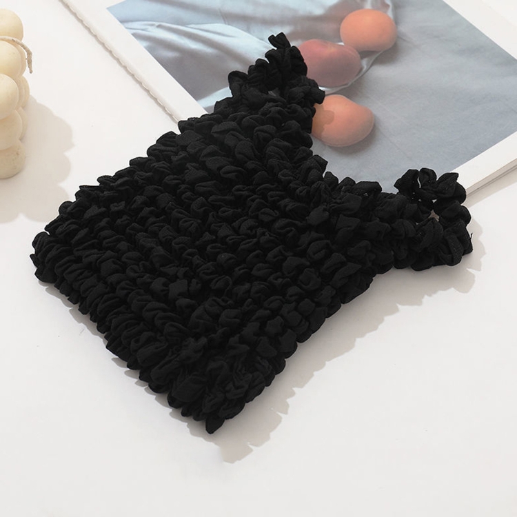 

Magic Stretch Bag Pleated Bag(Black)