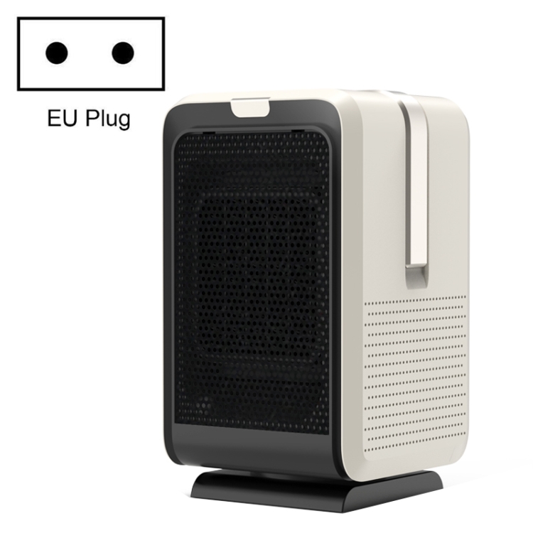 

Home Desktop Heating and Cooling Dual-purpose Mini Heater, EU Plug, Style: Without Remote Control (White)