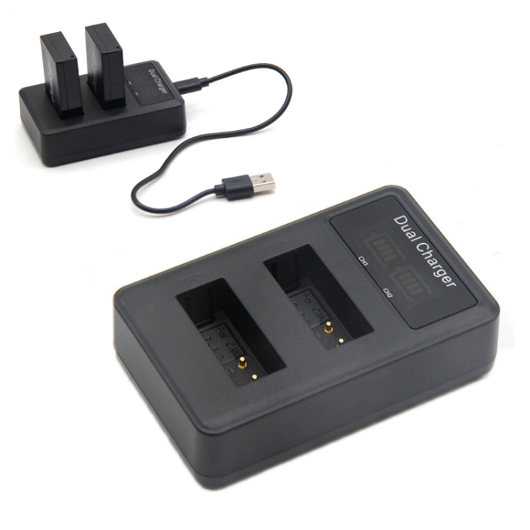

LP-E12 Vertical Dual Charge Action Camera Battery Charger