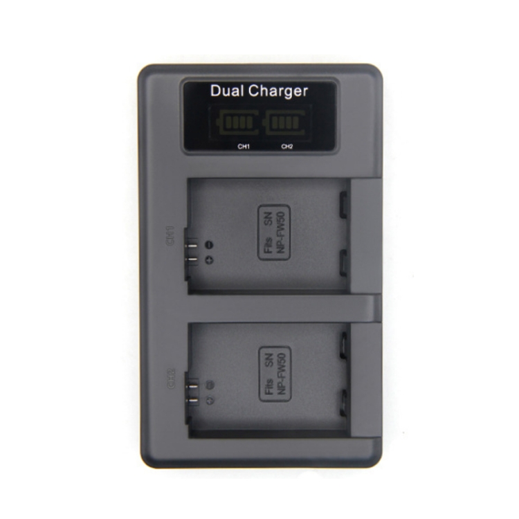 

NP-FW50 Vertical Dual Charge SLR Camera Battery Charger