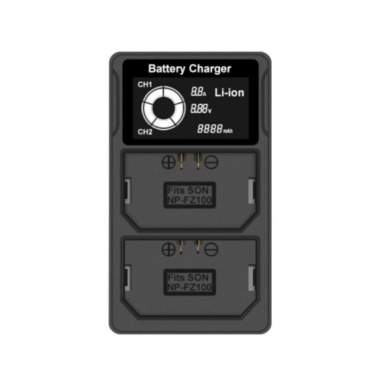 

FZ100 USB LCD Screen Dual Charge Camera Battery Charger