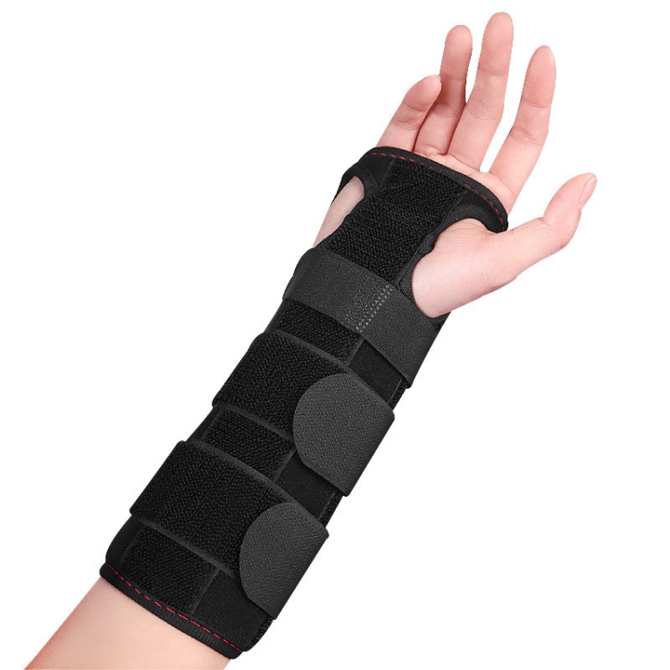 

Wrist Plate Support Brace Wrist Joint Fixation Belt(Black)