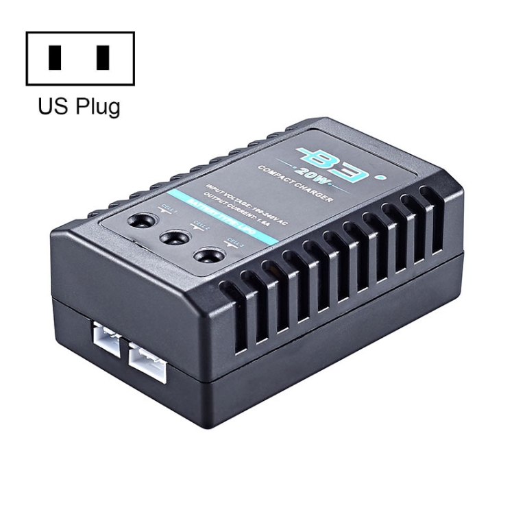 

B3 20W Model Fixed Wing Drone Lithium Battery Charger(US Plug)