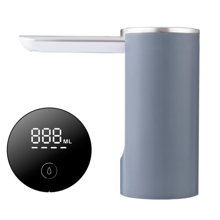 

Water Dispenser Electric Water Pump With Display Screen(Gray)