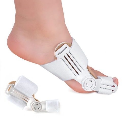 

2 PCS Day And Night Toe Valgus Corrector For Children(White)