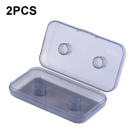 

2 PCS Convenient Fishing Line Main Line Box Fishing Gear Supplies, Style: 4 Axle Box Without Axle