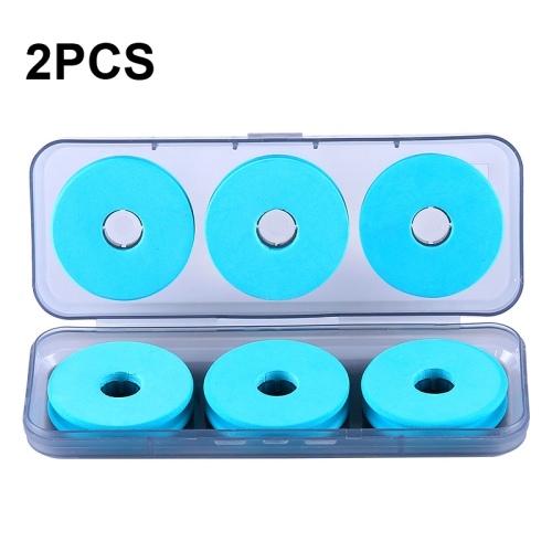 

2 PCS Convenient Fishing Line Main Line Box Fishing Gear Supplies, Style: 6 Axle Box With Foam Axle