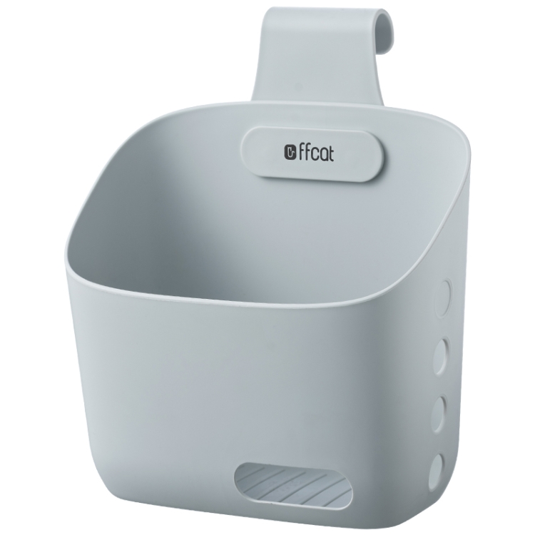 

Ffcat Kitchen Sundries Storage Hanging Basket Bathroom Storage Basket, Color: 55210 Gray