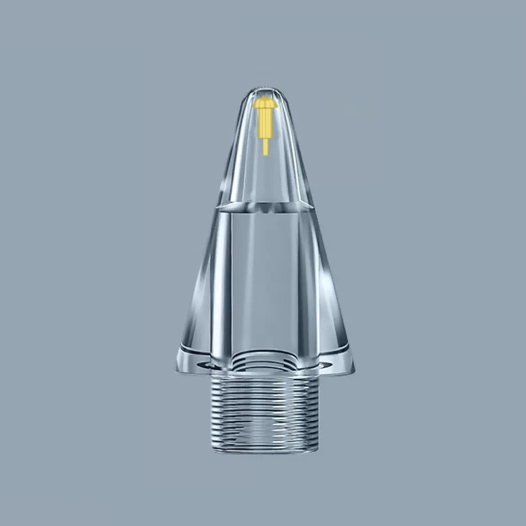 

For Apple Pencil 1/2 Transparent Replacement Pen Tip Transform Nib,Style: 5.0 Golden Needle